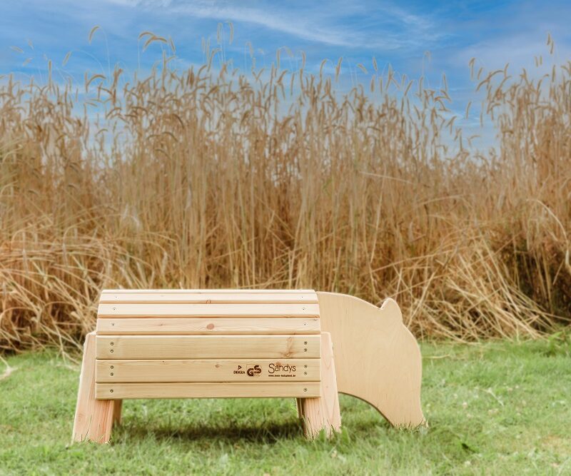 Holztier Modell „KiGa-Frischling-2" GS-zertifiziert